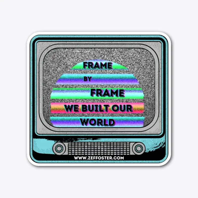 Frame by Frame Sticker